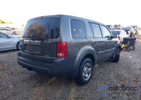 2011 Honda Pilot Lx from USA, damaged, VIN 5FNYF4H2XBB043733